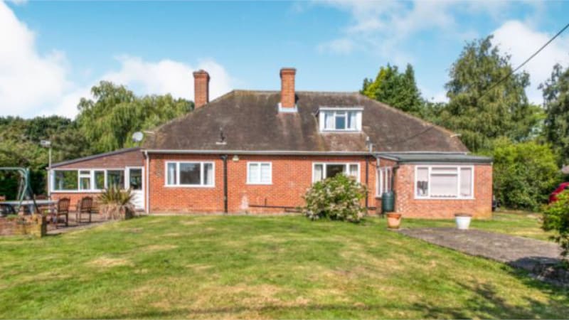 Existing Bungalow Before Timber Frame Conversion