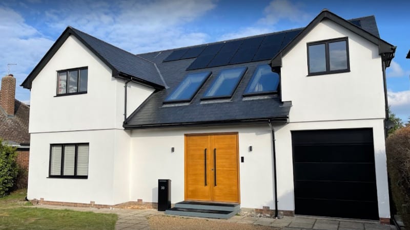 Finished House After Timber Frame Conversion