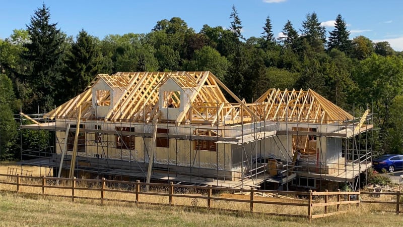 Timber frame Bungalow Conversion in Chorleywood