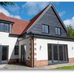 Flat Pack timber frame building by Vision Development Berkshire