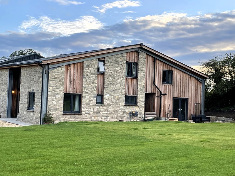 Vision development - Timber Frame Barn Conversion Cirencester