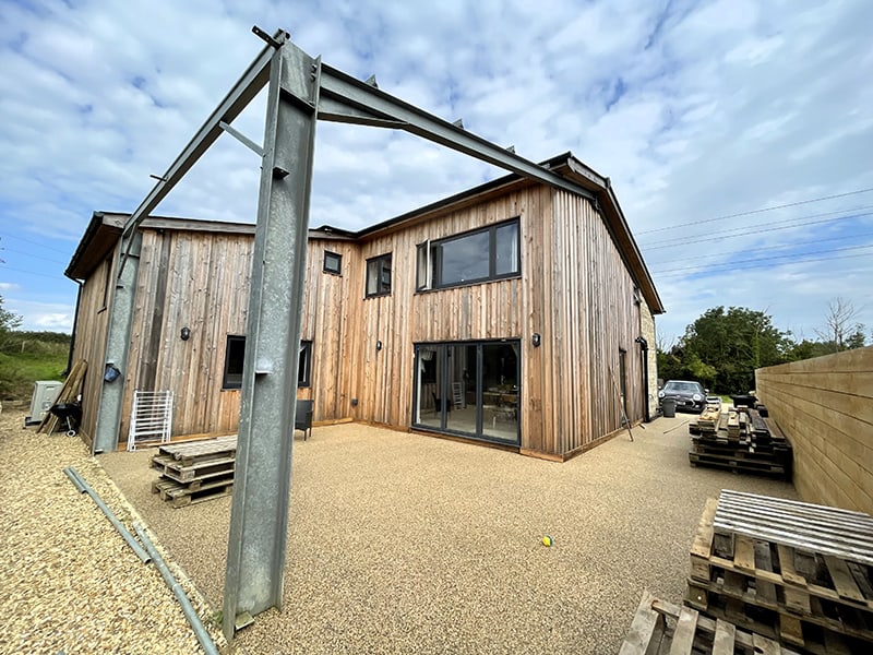 Vision development - Timber Frame Barn Conversion Cirencester