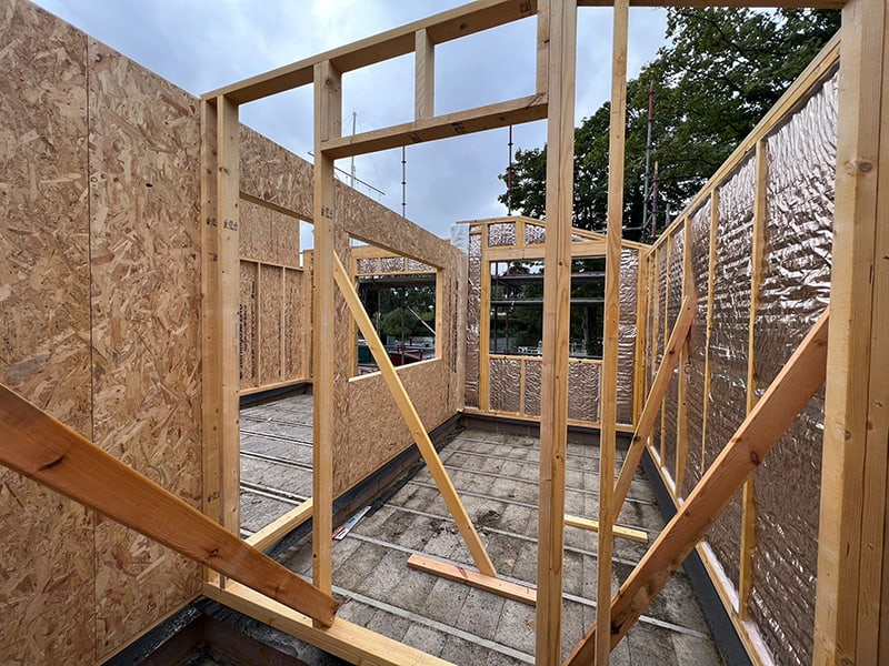 Timber Frame training centre for Walton on Thames Sea Cadets