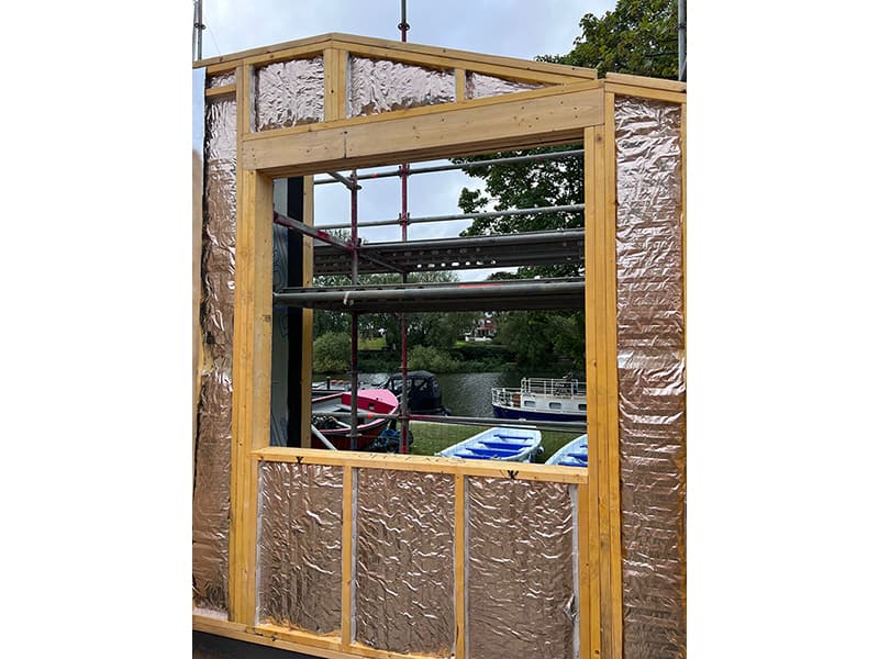 Timber Frame training centre for Walton on Thames Sea Cadets