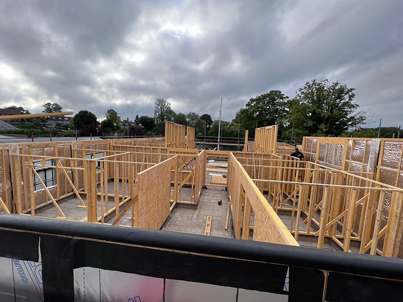 Timber Frame training centre for Walton on Thames Sea Cadets