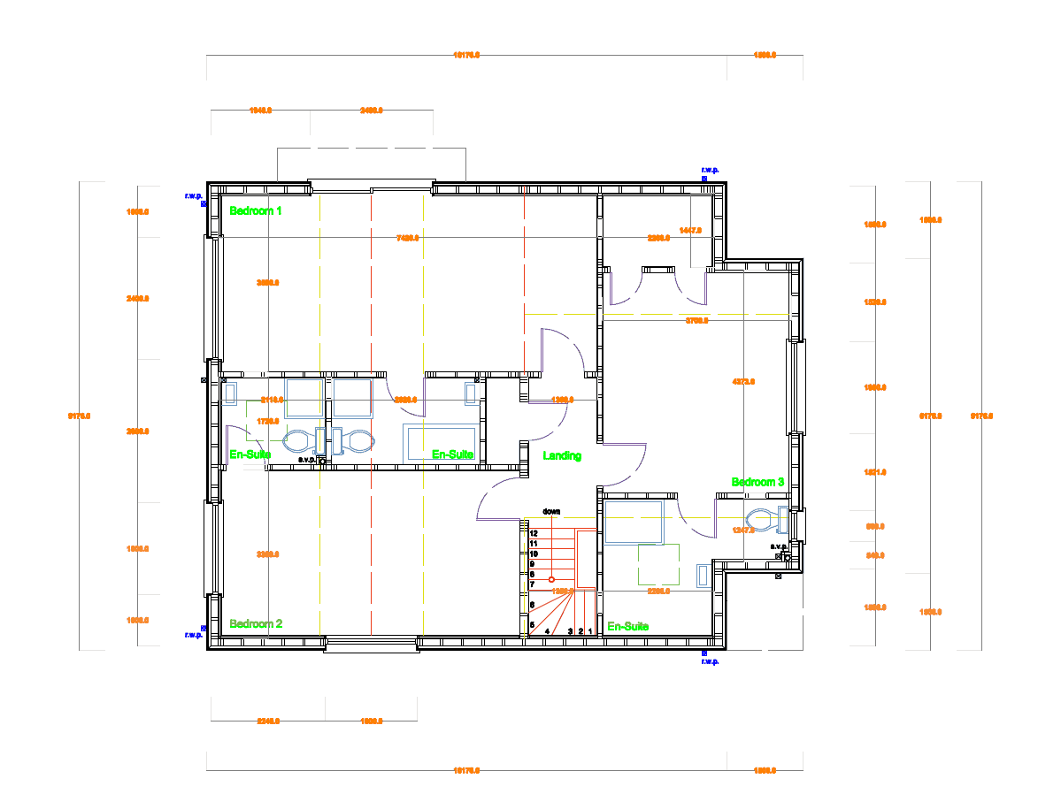 Abbey View First Floor Plan