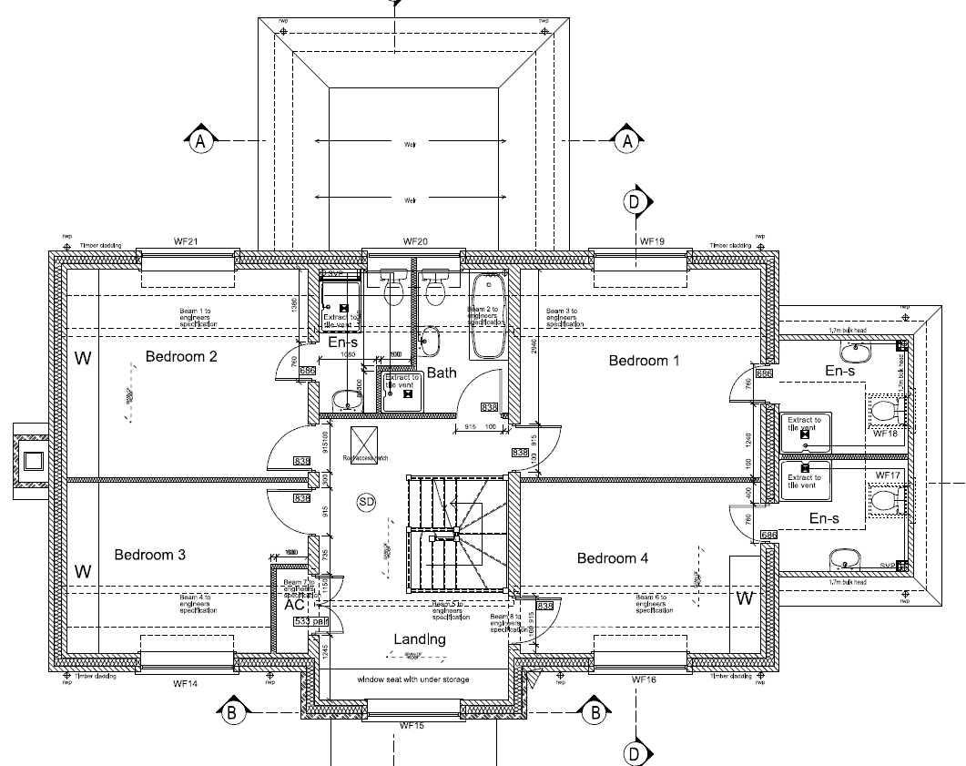 The Bridles House First Floor Plan