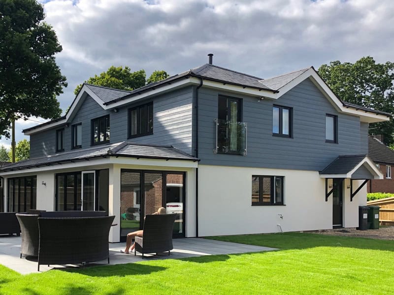 Prefabricated timber frame homes by Vision Development Berkshire