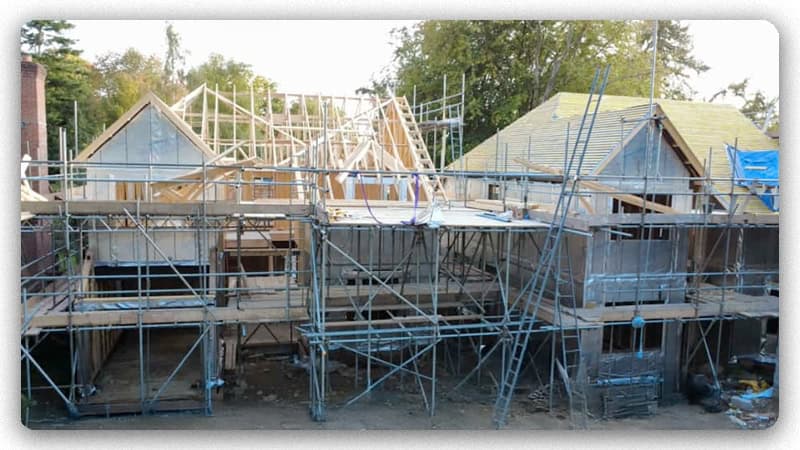 Two New Timber Frame Homes Completed in Cold Ash