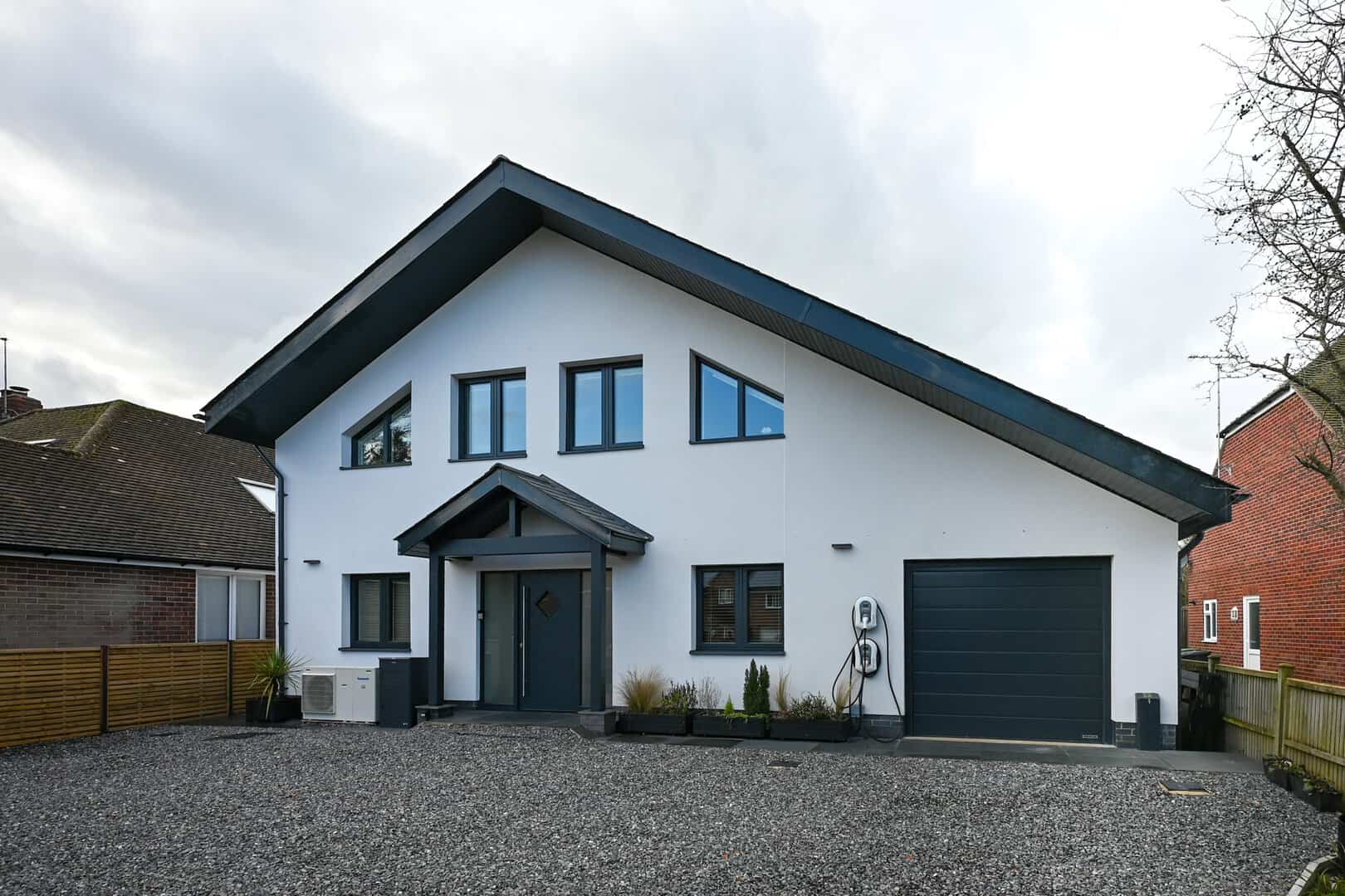 Self Build House in Bradfield West Berkshire Working in Partnership 001